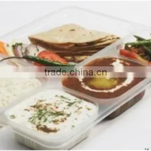 Thali+Lid For Restaurant & Sweet Shop 5 Box Compartment thumbnail-1