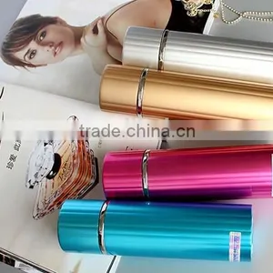 2014 Popular Lady Flask Stainless Steel Lovely Glitter Paint Vacuum Bottle Slim Unique Design Thermos Girls Favourtie thumbnail-3