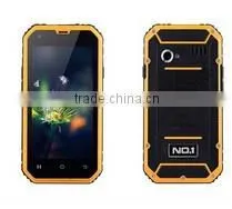 No.1 M2 Android5.0 Rugged Phone IP68 Rating 4.5 Inch Display MTK6582 Quad Core 1.3GHz 3G Unlocked thumbnail-1