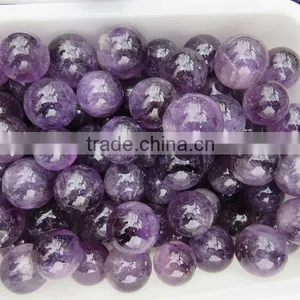 Customed Charming Natural Quartz Amethyst Crystal Ball/Sphere thumbnail-5