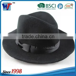 Cotton Fedora Mountain Man Felt Hat Wholesale Felt Hat thumbnail-3
