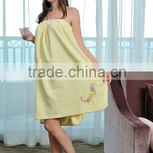 Factory Price 100% Cotton Beautiful Bath Towel Dress thumbnail-3