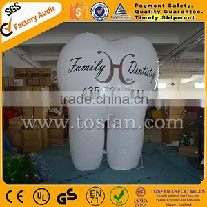 Customized Inflatable Tooth Helium Balloon for Advertising F2061 thumbnail-3