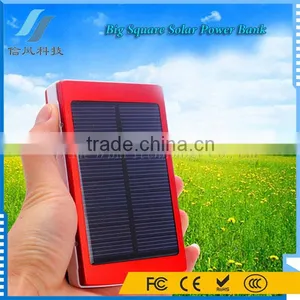 Dual USB Portable Solar Battery Charger Power Bank 6000mAh for IPhone for IPad for Android Phone thumbnail-2