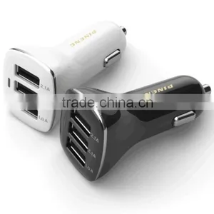 5V Car Charger With 3 Port USB Charge for Moblie and Iphone or Ipad PN-523 thumbnail-1