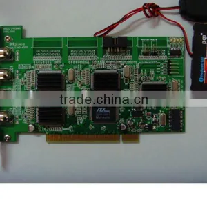 Linux DVR Card 4 Channel Video,4channel Audio,one PC Support 4pcs Card thumbnail-1