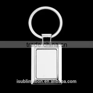 Sublimation Metal Key Ring,heat Press Tranfer Keyring,rectangle Shape thumbnail-1