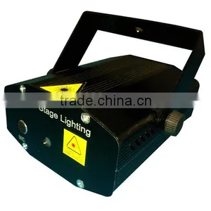 Black Mini Projector DJ Disco Light / Mini Laser Disco Lights / Laser Stage Lighting thumbnail-6