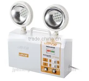 2X3W RECHARGABLE LED HIGH BRIGHTNESS EMERGENCY TWIN-SPOT LIGHT JY-1038-SMD thumbnail-1