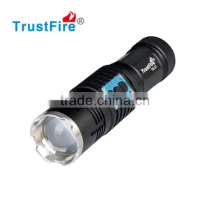 New Style Focusing Flashlight TrustFire Hand Rechargeable Flashlight Z7 550LM Zoomable Led Flashlight thumbnail-1