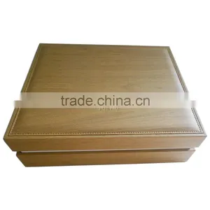 New Arrival & Trendy Wooden & Leather Watch Box Display Wholesale thumbnail-1