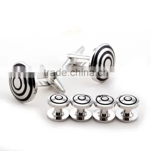 2015 Enamel Wedding Cufflinks and Studs for Clothing thumbnail-2
