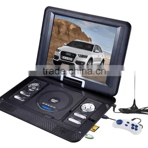 9.8" Inch DVD SANYO Lens Sunplus8202kd Chipset Built-in Rechargeable Battery thumbnail-1