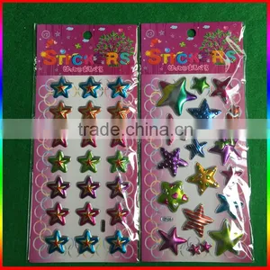 Stars 3D Blister Cartoon Stickers thumbnail-4