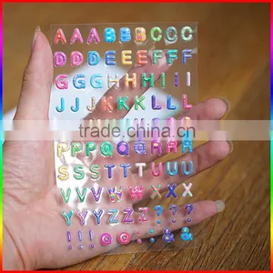 Beautiful Letter Puffy Sticker for Boys and Girls Learning thumbnail-3