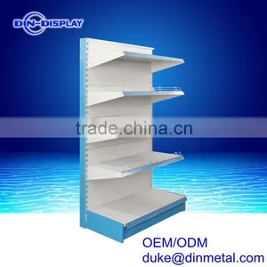 Supermarket Shelf Single Sided Made of Cold Thick Rolling Steel thumbnail-1