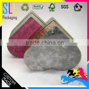 Pretty Pink Heart Shaped Cosmetic Packaging Boxes thumbnail-2