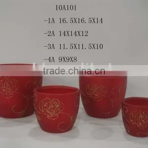 Christmas Ceramic Flower Planter thumbnail-1