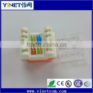 CAT 6 Unshielded RJ45 Keystone Jack Moudle thumbnail-4