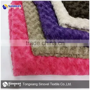 Faux Fur Fabric for Toys, PV Plush Fabric thumbnail-1