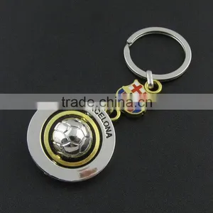Zinc Alloy Metal Type FCB Barcelona Souvenir Keychain thumbnail-4