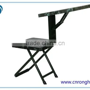 Hot Sale Military Chair / Training Chair /Study Chair With Writing Table thumbnail-2