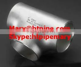 ASTM B366 UNS NO8825 Nickel Alloy Seamless Equal Tee MSS SP75 thumbnail-1