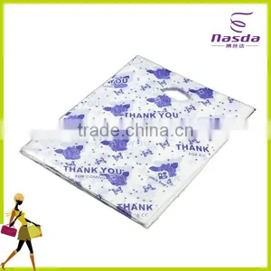 Environmental D-cut Handle Cheap Plastic Shopping Bag thumbnail-1