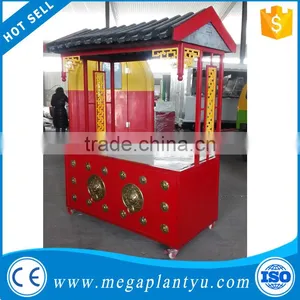 Pop Chinese Style Portable Selling Cart Promotions Kiosk In Supermarket Shoping Trolley Cart thumbnail-2