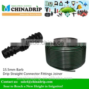 Chinadrip 15.5mm Barb Drip Straight Connector Fittings Joiner thumbnail-2