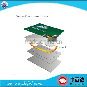 Custom Printing ISO 14443A Rfid id Card Chip Card thumbnail-2