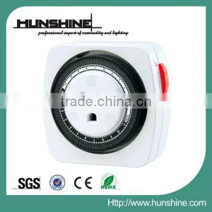 24 Hours Programmable Mechanical Timer Plug thumbnail-1