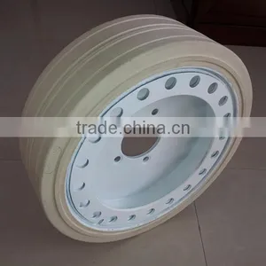 China Wholesale JIG Genie Boom Scissor Lift Tire 16x5x12 Solid Tires 406x125 thumbnail-6