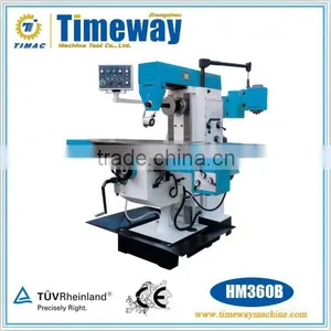 Fresadora , Chinese Horizontal Knee Type Milling Machine For Sale thumbnail-1