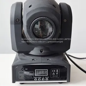 Mini Projector Party Led Stage Lighting 10w Gobo Moving Head Mini Led q Spot Lights thumbnail-2