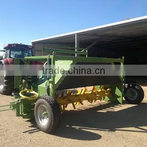 Hot Sale New Design Tractor Towed Hydraulic Compost Turner Windrow Turner Windrow Mixer With CE Cetification thumbnail-3