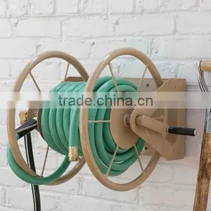 3-in-1 Garden Hose Reel With 200-Foot Hose Capacity, Wall Mount Hose Reel thumbnail-2