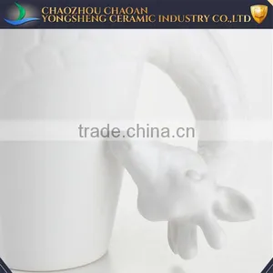 3d Animal Design Ceramic Cup Customized Gift Cup thumbnail-2