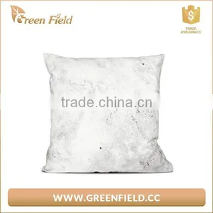 Home Decoration White Marble Pillow Cover thumbnail-1