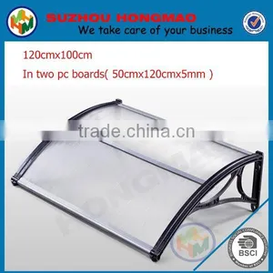 Clear Polycarbonate(PC) Door ,window or Balcony Used Awnings for Sale thumbnail-2