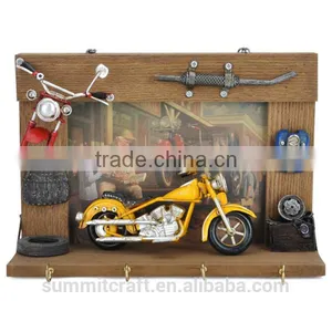 Metal Car Wall Decor Shabby Chic Wall Hanging Craft for Kids thumbnail-5