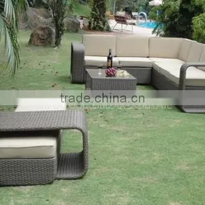 OUTDOOR RATTAN SOFA SET thumbnail-5