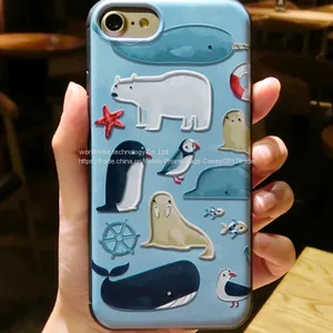 New Animal Cartoon Tpu Silicone Mobile Phone Cases for IPhone7/7Plus/6/6s/6plus/6splus Cell Phone Shell Back Cover Case thumbnail-4