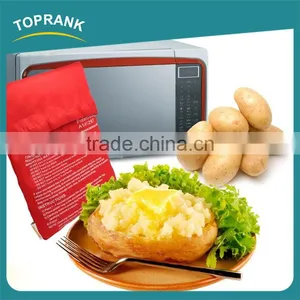 Hot Selling as Seen on tv Red Microwave Oven Cooking Potato Bag thumbnail-1