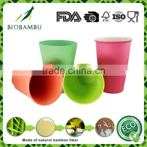 Ecological Smooth Environmental Bamboo Fiber Cup Set thumbnail-2