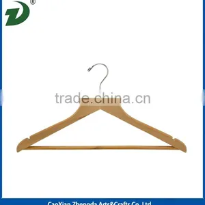 Cheap Factory Price Coat Hanger for Clothes, Antique Wooden Hangers thumbnail-1