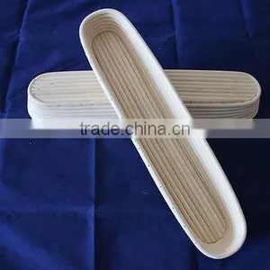 Clear Rattan Banneton, Oblong Rattan Bread Proofing Baskets thumbnail-3