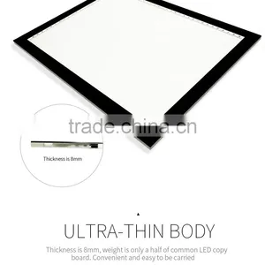 A4 LED Copy Board, No Luminous Attenuation , Thickness is 7mm, Good Quality. thumbnail-4