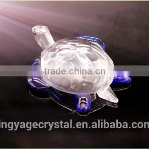 Popular Transparent Crystal Turtle Model Gift th Best Anniversary Gift/awesome Glass Wedding Gift thumbnail-2