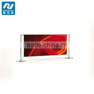 Stainless Steel Cafe Barrier Stand Manufacturer Supply for Sidewalk thumbnail-6